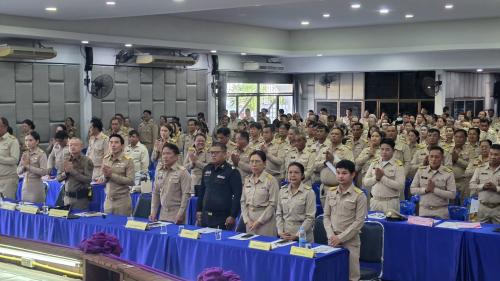 ✨สพอ.พระนครศรีอยุธยา💖 💌ร่วมประชุมกำนัน ผู้ใหญ่บ้าน ประจำเดือนตุลาคม 2569